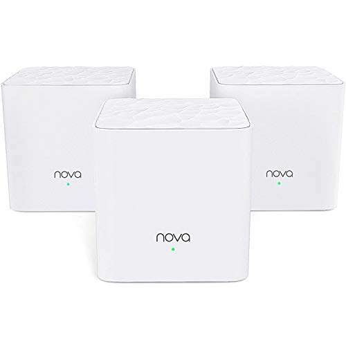 Amazon: Tenda MW3 Sistema Wi-Fi Mesh de Banda Doble, Antenas internas 3dBi, 1200 Mbps, Paquete 3 Piezas