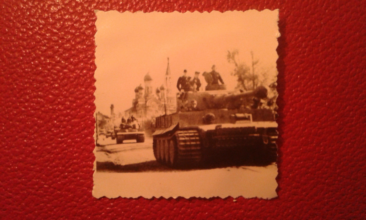 Tiger Panzer Vormarsch Rußland