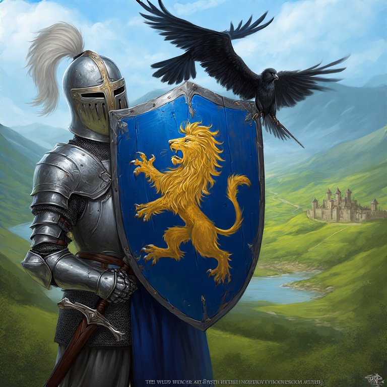 A-medieval-knight-in-shining-a-10