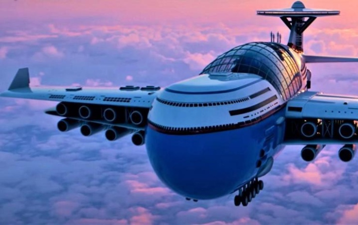 Sky Cruise, el avión-hotel-crucero del futuro