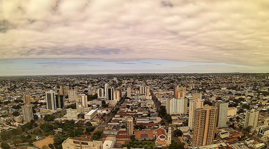 Campo Grande nesta manhã de quinta-feira