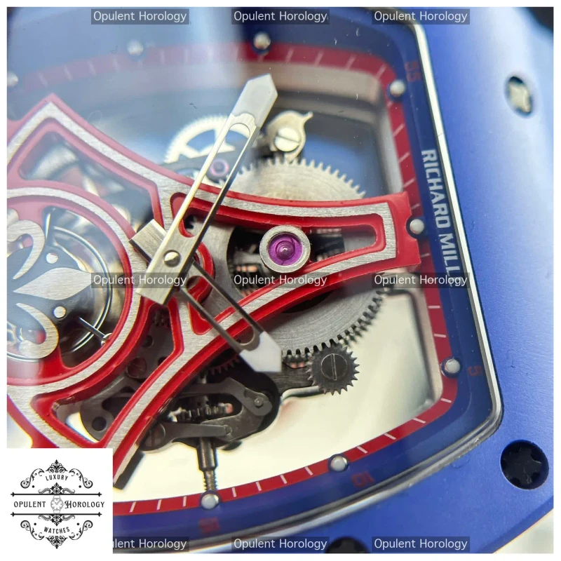 Richard Mille RM52-03 PSG Blue Ceramic - 42.7 mm Replica