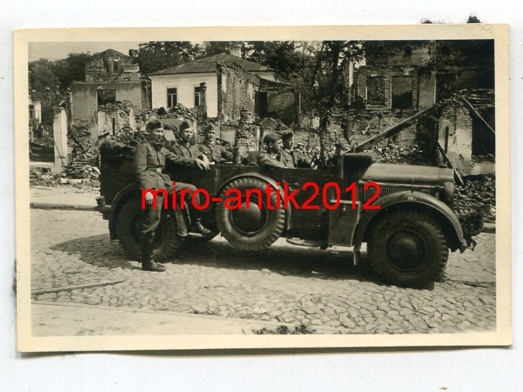 Foto, Wehrmacht, PKW, Kübelwagen, Taganrog, Russ