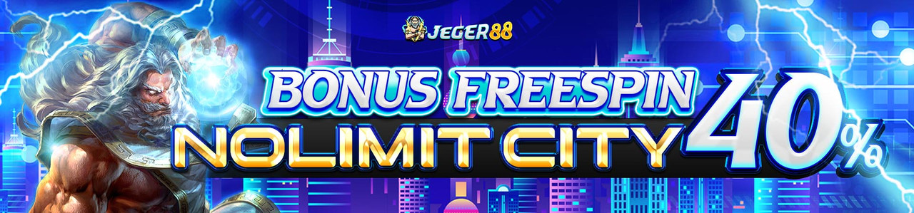 BONUS FREESPIN 40% NO LIMIT CITY