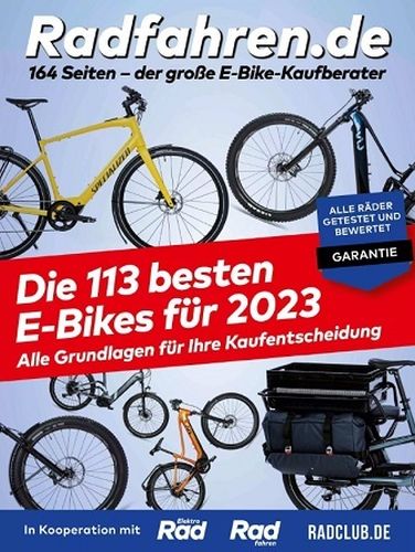 Cover: ElektroRad Magazin Der E-Bike-Kaufberater 2023