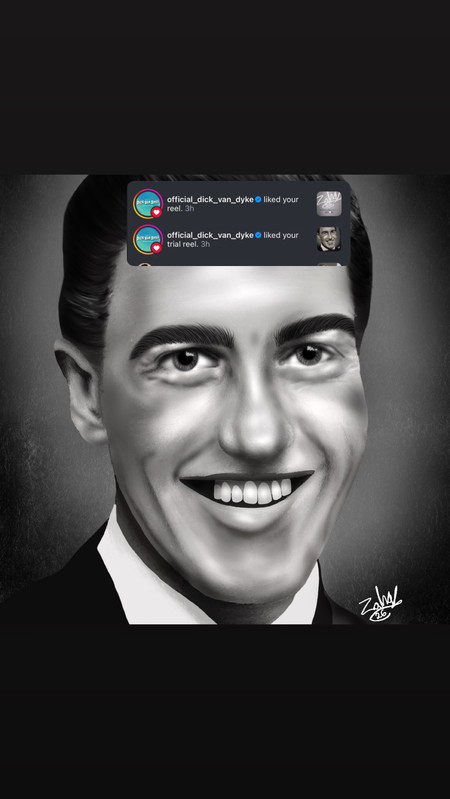 Recognized by Dick Van Dyke