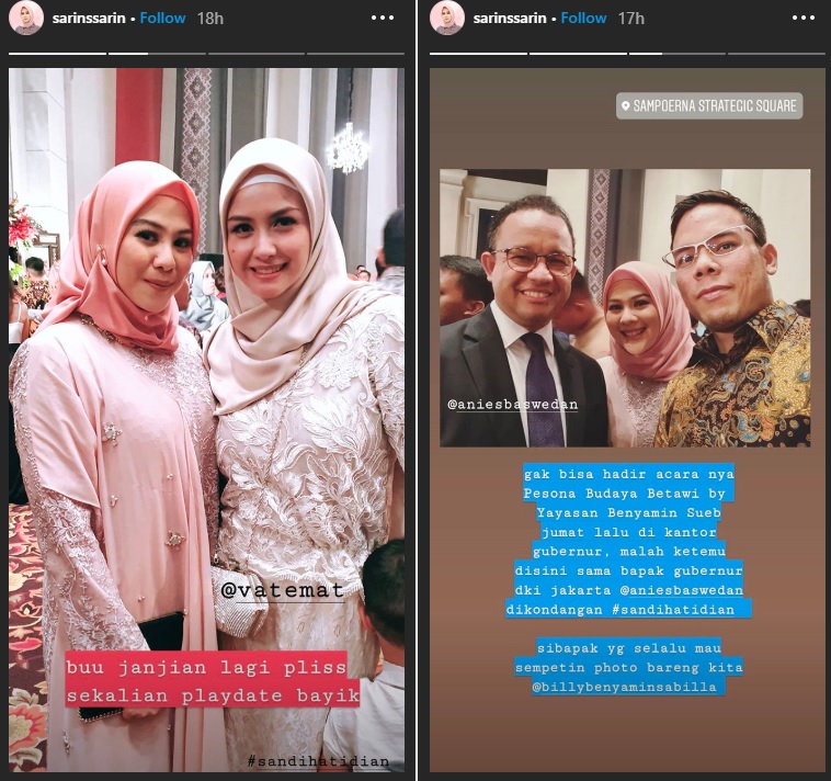 Tamu pernikahan Dian dan Sandy
