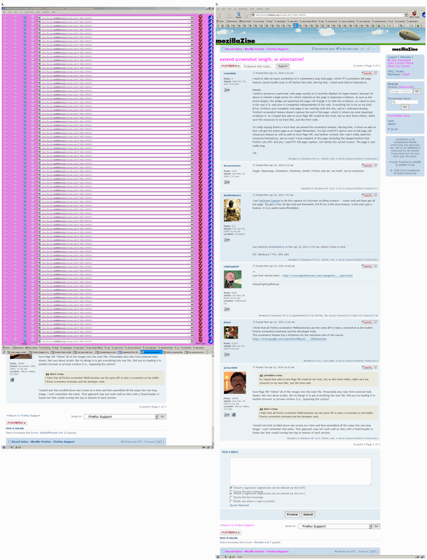 FastStone Capture free vs pay Scrolling Window