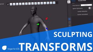 Forger iOS iPad Game Development 3D Character Sculpting & Modeling Part 02 Tech Tips & Timelapse Forger iOS iPad Game Development 3D Character Sculpting & Modeling Part 02 Tech Tips & Timelapse