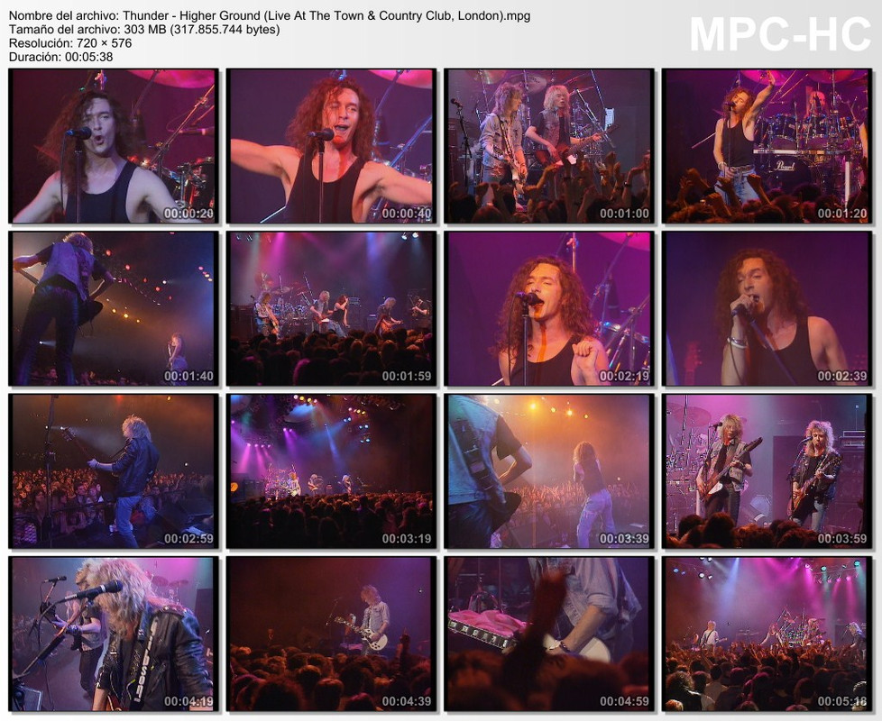 Thunder - Higher Ground (Live At The Town & Country Club, London