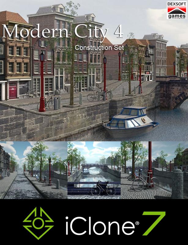 iClone Pack: Modern City 4