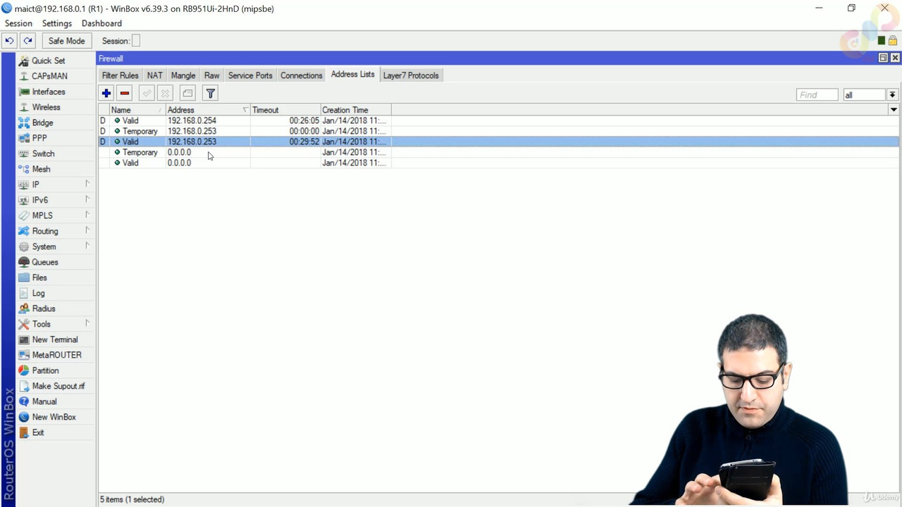 8 Configuring Mikro Tik Port Knocking Part2 mp4 0002