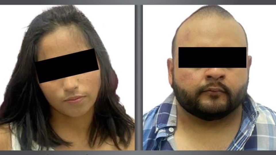 Tras persecución y choque, detienen a Mauricio Isaac y Adilene; llevaban droga y pistola