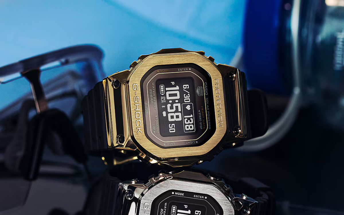 Casio launches GM-H5600 G-Shock watches with heart-rate monitoring and solar-assisted charging