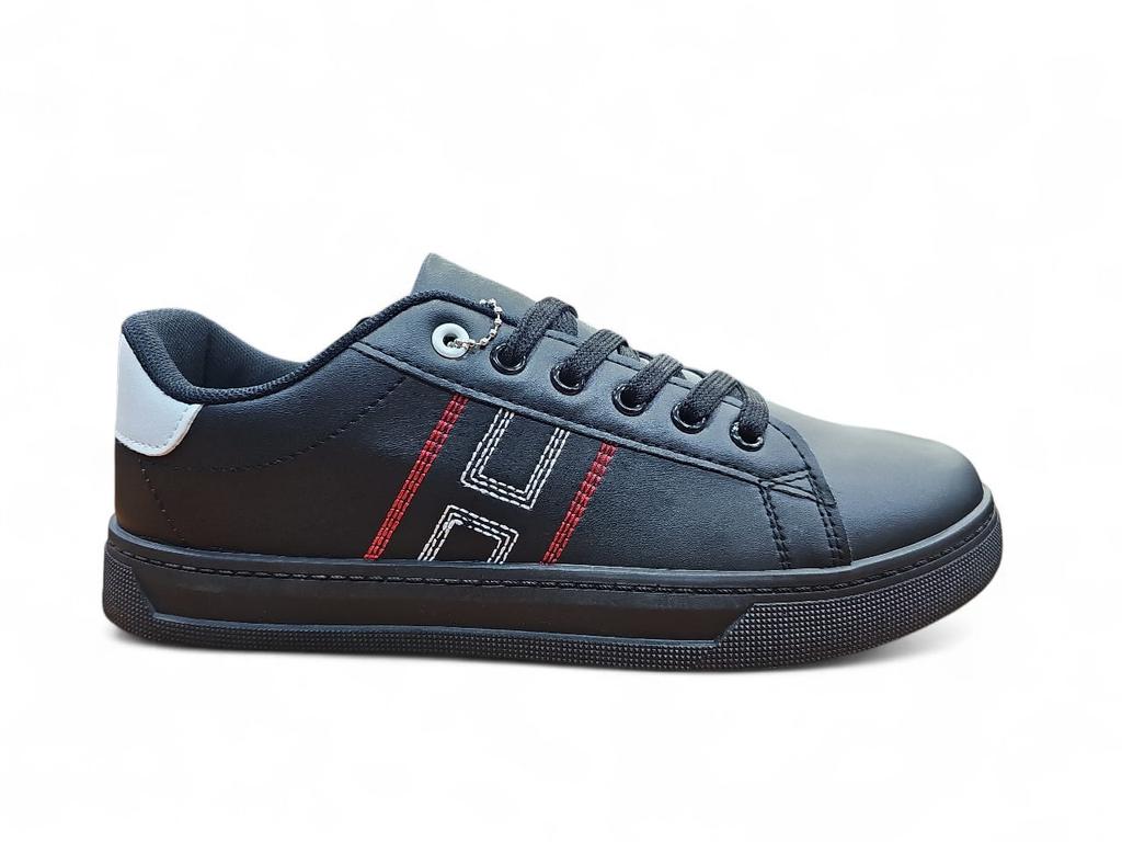 TOMMY4 Tommy Hilfiger Casual Caballero Negro Blanco