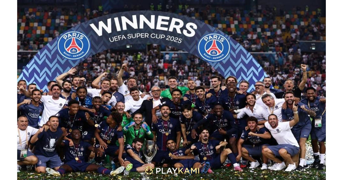 PSG Juara Piala Super Eropa