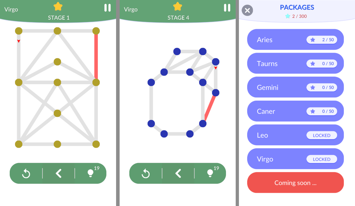 One Line Connect Unity (Android, iOS..) - 1