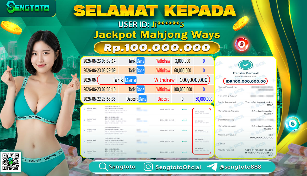 BUKTI PEMBAYARAN SLOT MAHJONG WAYS