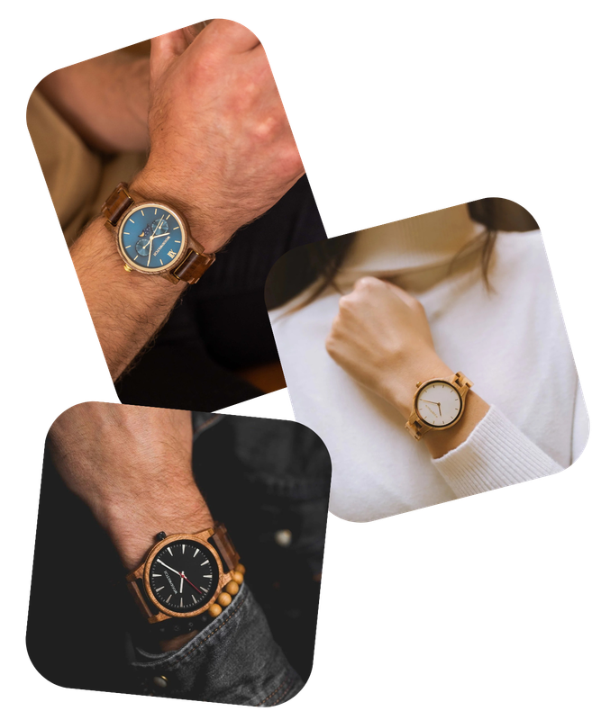 Zeitlose Holzuhren WoodWatch