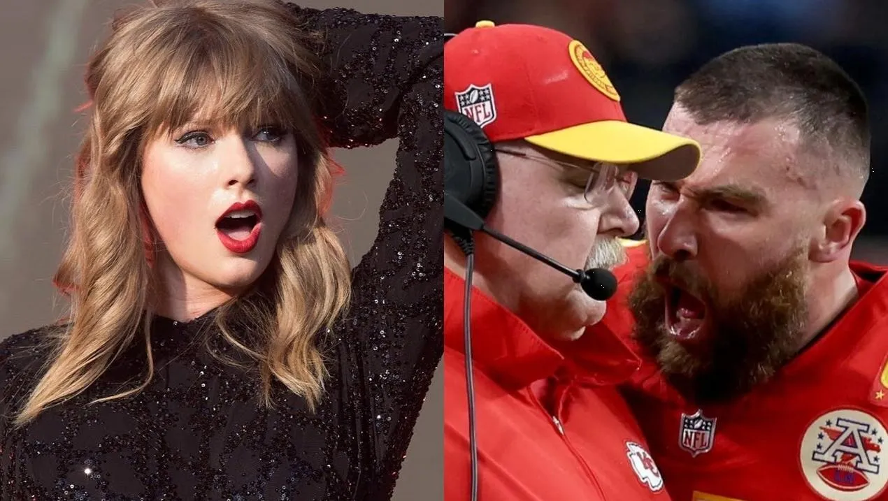 Tras golpe de Travis Kelce a su coach, fans de Taylor Swift temen por su seguridad