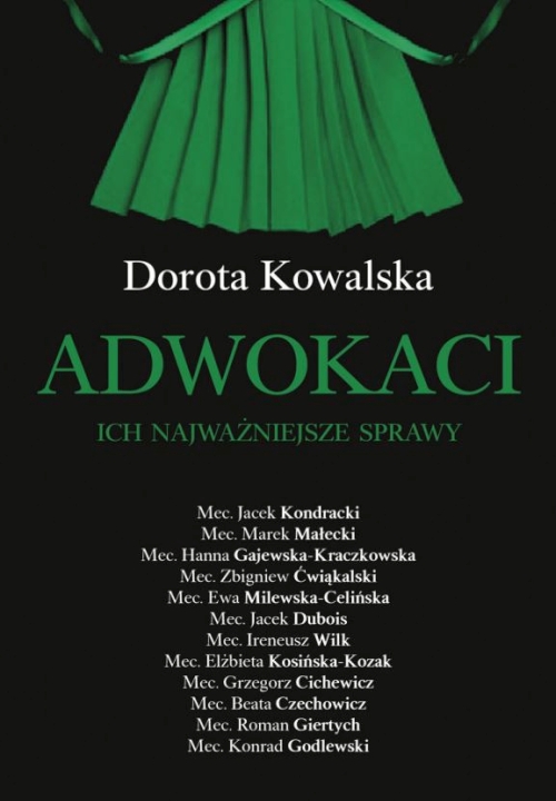 Dorota Kowalska - Adwokaci. Ich najważniejsze sprawy
