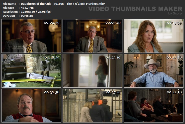 Daughters of the Cult - S01E05 - The 4 O'Clock Murders.mkv