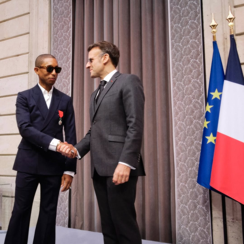 Chevalier of the Légion d honneur Grateful and blessed Photography by Bolade Banjo