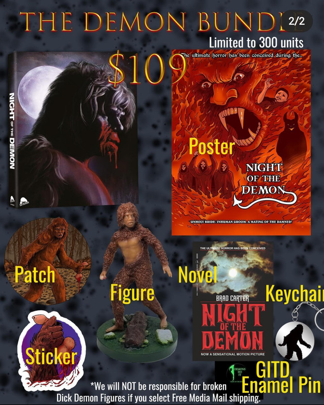 Night Of The Demon 1980 Blu Ray Night Of The Demon 1980 Bigfoot