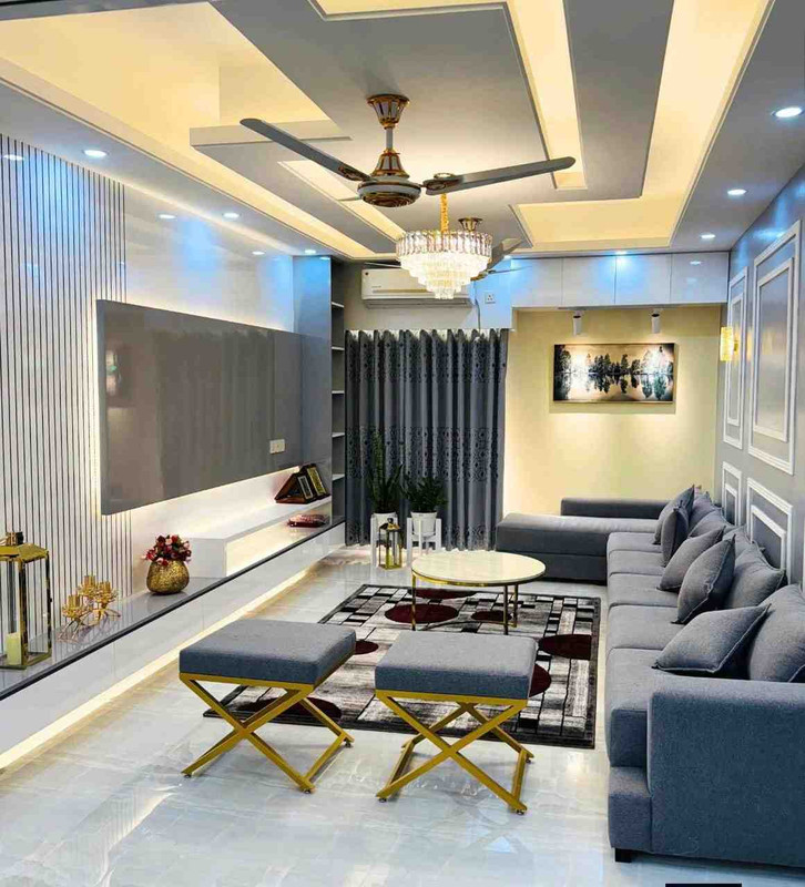 Interior project plate 077 — living space in Mumbai
