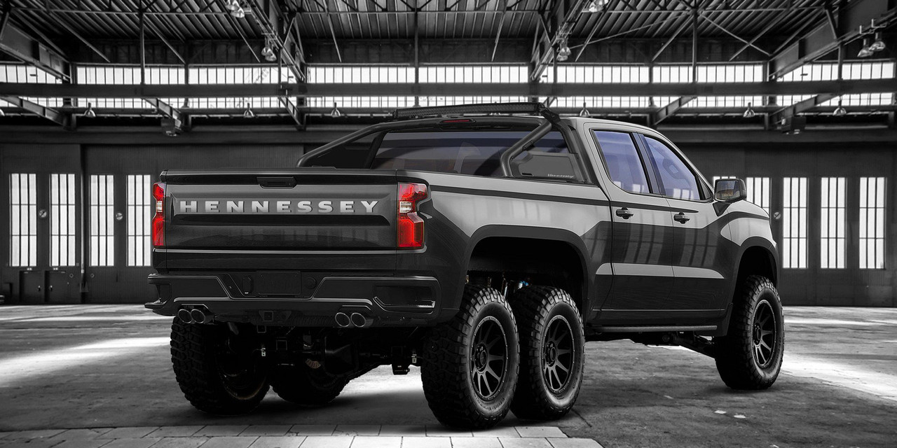 2019 Chevrolet Silverado Trail Boss Truck Hennessey Goliath 6x6 