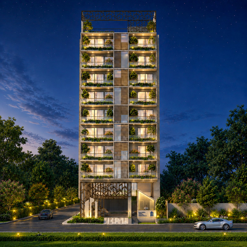 Dual Boulevard Perspective