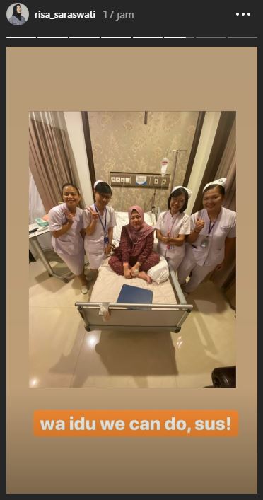 Artis Risa Saraswati telah melahirkan anak pertamanya, Rabu (15/1/2020).
