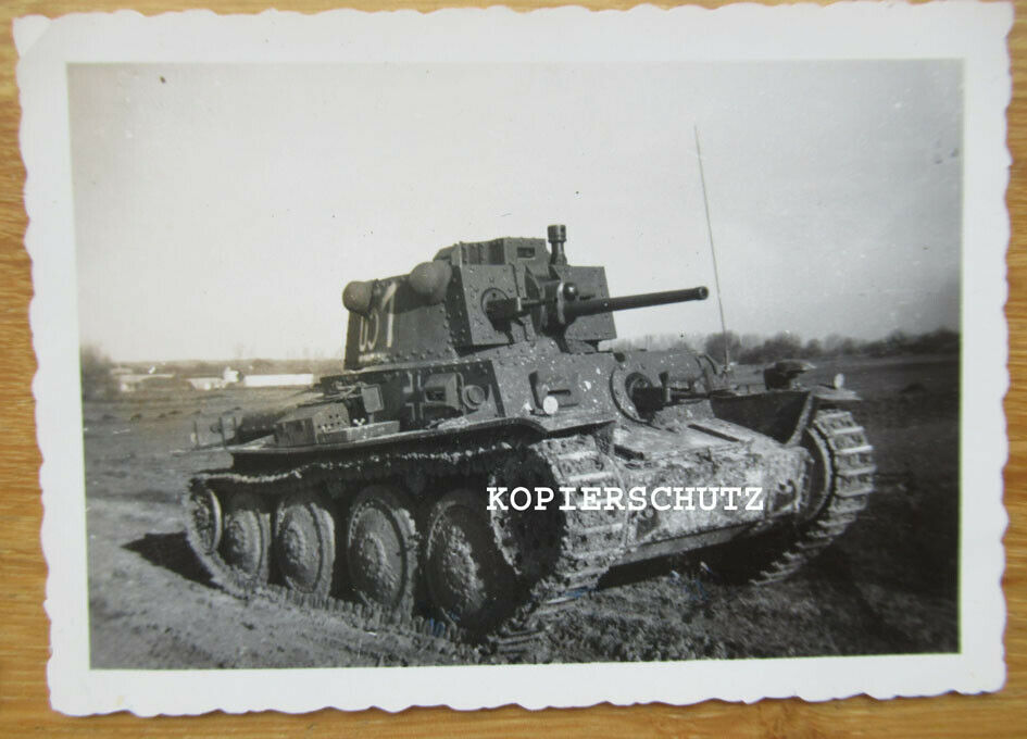 Panzerkampfwagen 38 (t) mit Kennung