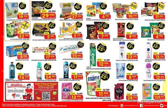 Katalog Promo Superindo 19-22 April 2021 

