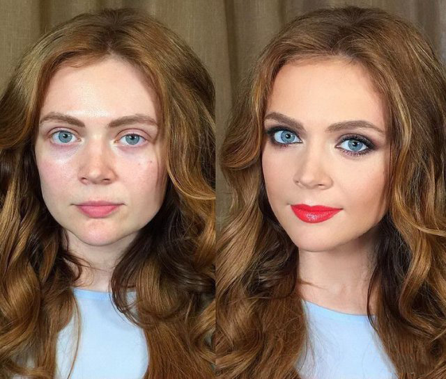 Чудеса макияжа: впечатляющие перевоплощения