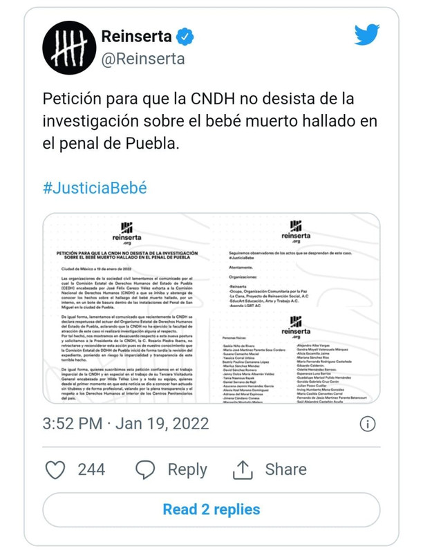 Bebé encontrado muerto en la basura del penal de Puebla pudo ser robado en CDMX