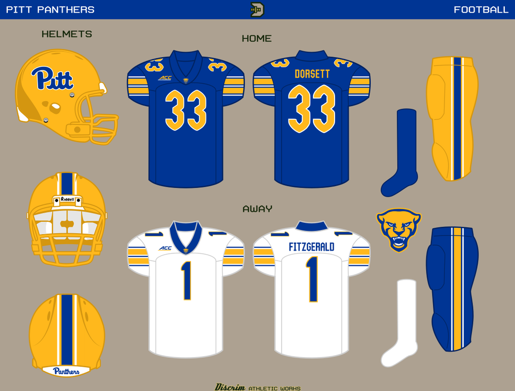 Pitt Panthers football concept - Concepts - Chris Creamer's Sports ...