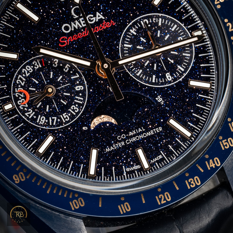 Omega Speedmaster Moonphase Blue Side of the Moon - Image 8