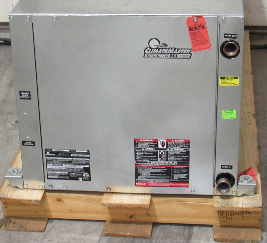 BRAND NEW ClimateMaster 5 Ton 208/230V Geothermal Heat Pump Tranquility
