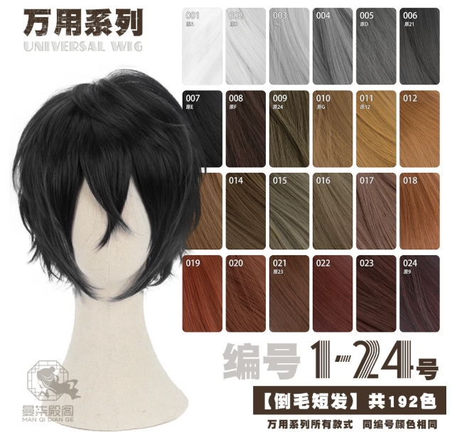 รูปภาพสินค้า 【Pre-Order】วิกผมสั้น ร้าน 7Cos 32 CM.