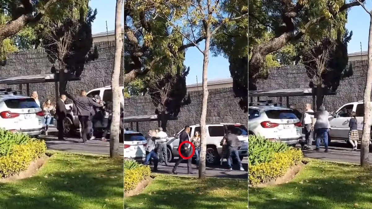 Analizan cámaras de seguridad para ubicar a escoltas que agredieron a un hombre en Lomas Altas