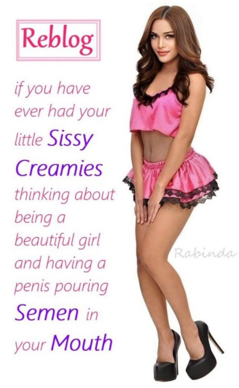 your sissy creamies