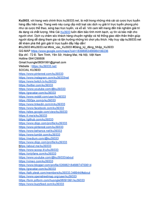 KU3933 √ LINK VÀO KUBET – KU CASINO NHANH NHẤT - ku39333