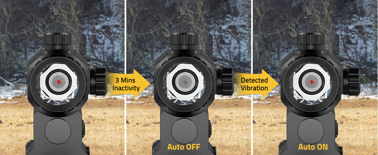EZSHOOT 3X Magnifier Combo with BDC optic design
