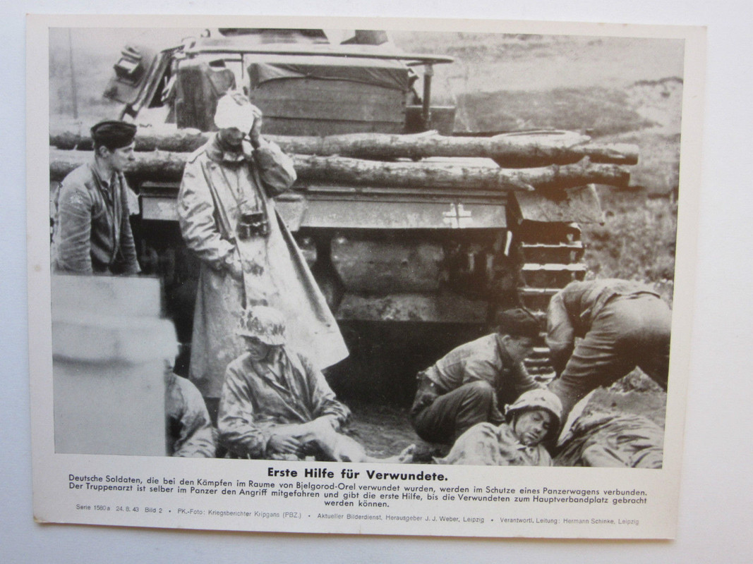 Russland Ostfront OREL PANZER DECKUNG FÜR VERWUN