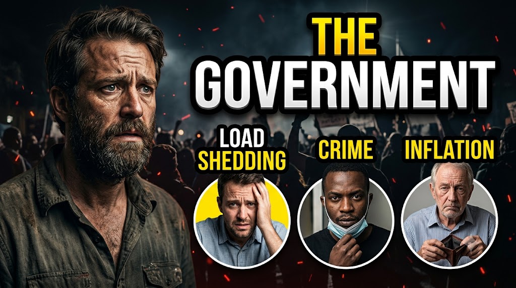 AI-generated example result for the youtube-thumbnail prompt: News & Documentary – "THE GOVERNMENT / LOAD SHEDDING" | News And Documentary Youtube Thumbnail AI YouTube Thumbnail Prompt
