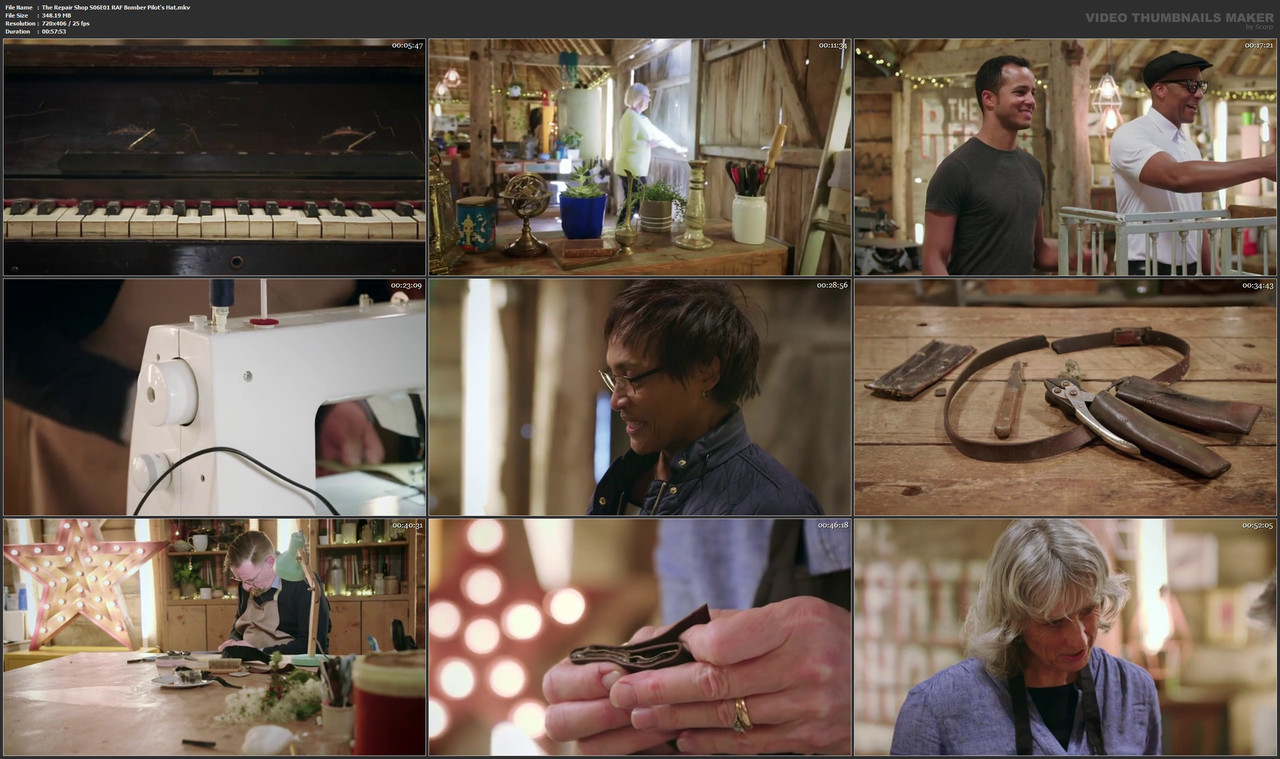 The Repair Shop S06E01 RAF Bomber Pilot's Hat.mkv