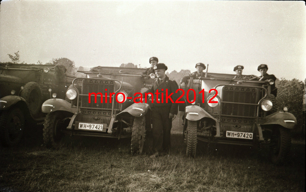 Panzerregiment 7, Panzermänner, Mercedes, Mannsc