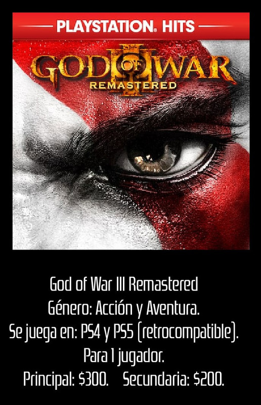 God Of War 3 Remasterizado