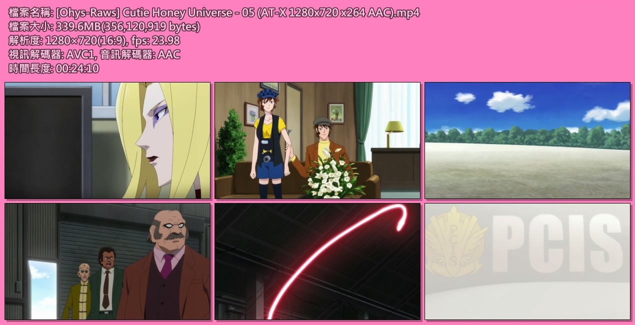 [Ohys-Raws] Cutie Honey Universe - 05 (AT-X 1280x720 x264 AAC).m